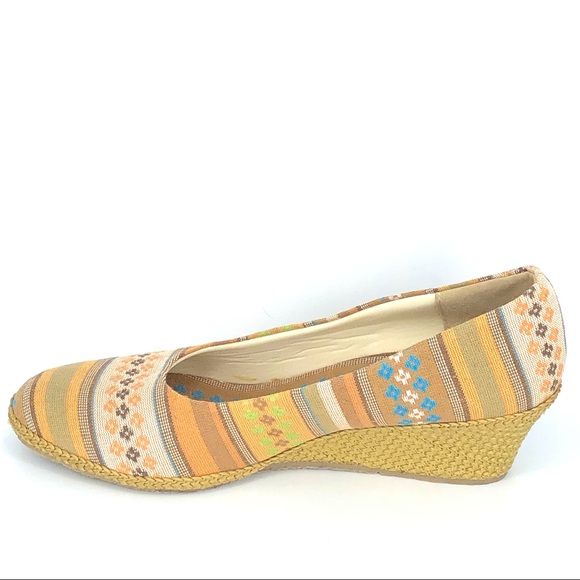 Beacon | Espadrille Canvas Wedges - Picture 10 of 13